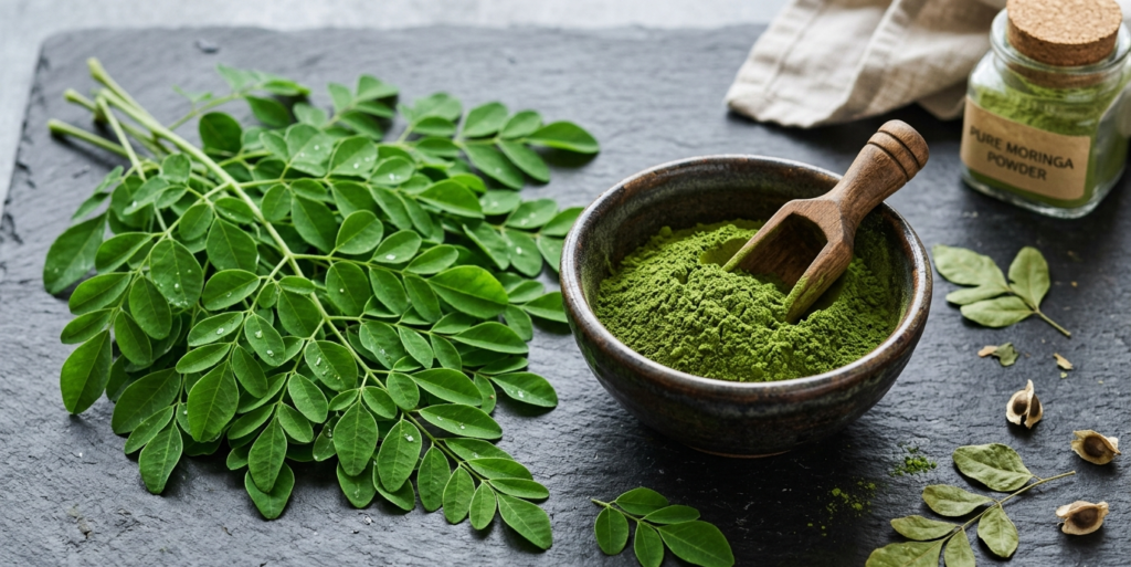 The Green Gold: Why Moringa is the Only Superfood That Actually Matters (The 2026 Definitive Guide) Image Editor Output Image289067256 17748801606668238851304061877357 1024x513